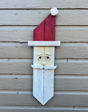 Load image into Gallery viewer, Reclaimed Barn Wood Santa Claus