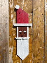 Load image into Gallery viewer, Reclaimed Barn Wood Santa Claus