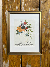 Load image into Gallery viewer, Respect Your Healing Seed Paper Print