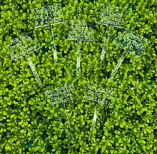 Load image into Gallery viewer, Self Care Plant & Flower Stakes