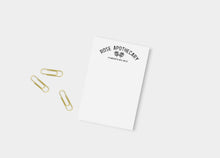 Load image into Gallery viewer, Rose Apothecary Notepad