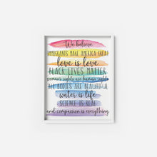 Load image into Gallery viewer, We Believe Print
