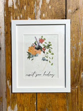 Load image into Gallery viewer, Respect Your Healing Seed Paper Print