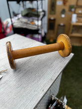 Load image into Gallery viewer, Antique Wooden Spool
